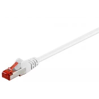 Kabel sieciowy Goobay 95511 3 m Cat6 S/FTP biały
