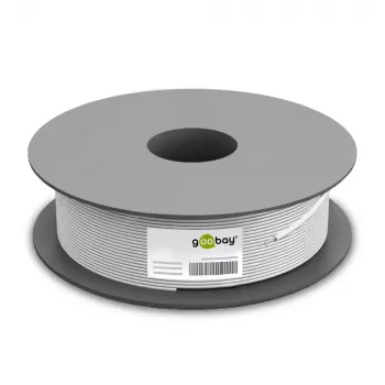 Kabel sieciowy Goobay 96094 szary 100 m Cat6a S/FTP