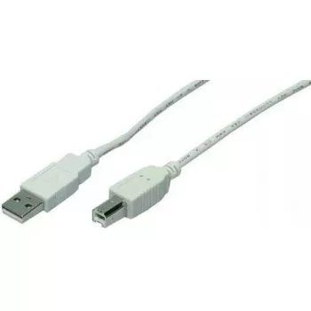 Kabel USB LogiLink 5m USB 2.0 USB A Mini-USB B Szary