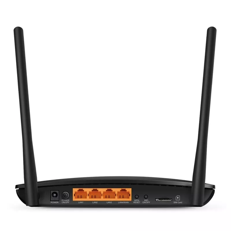 Router bezprzewodowy TP-Link Archer MR200 Fast Ethernet Dual-band (2,4 GHz / 5 GHz) 4G Czarny