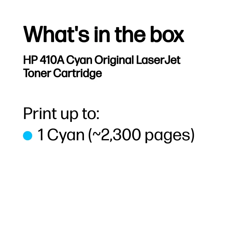 Wkład tonerowy HP CF411A M452DN 2300 stron Cyan