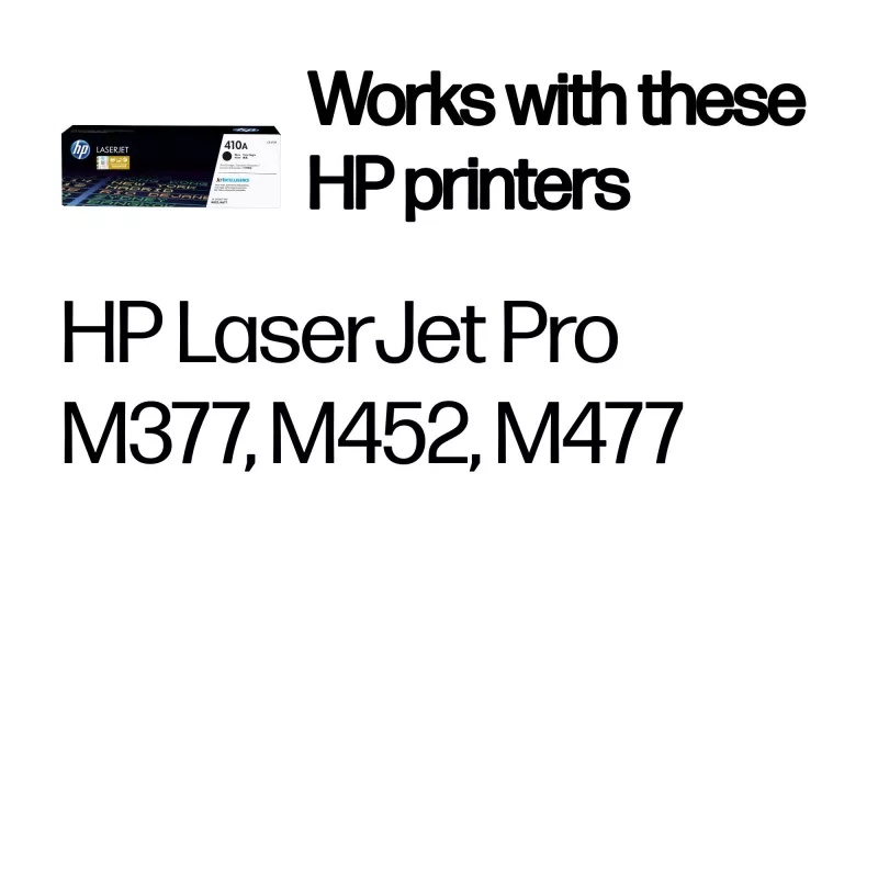 HP 410A Black Original LaserJet Toner Cartridge, 2300 stron, czarny, 1 szt.