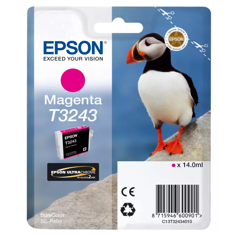 Wkład atramentowy Epson T3243 magenta