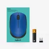 Logitech M171 mysz RF Bezprzewodowa Optyczna 1000 DPI, niebieska