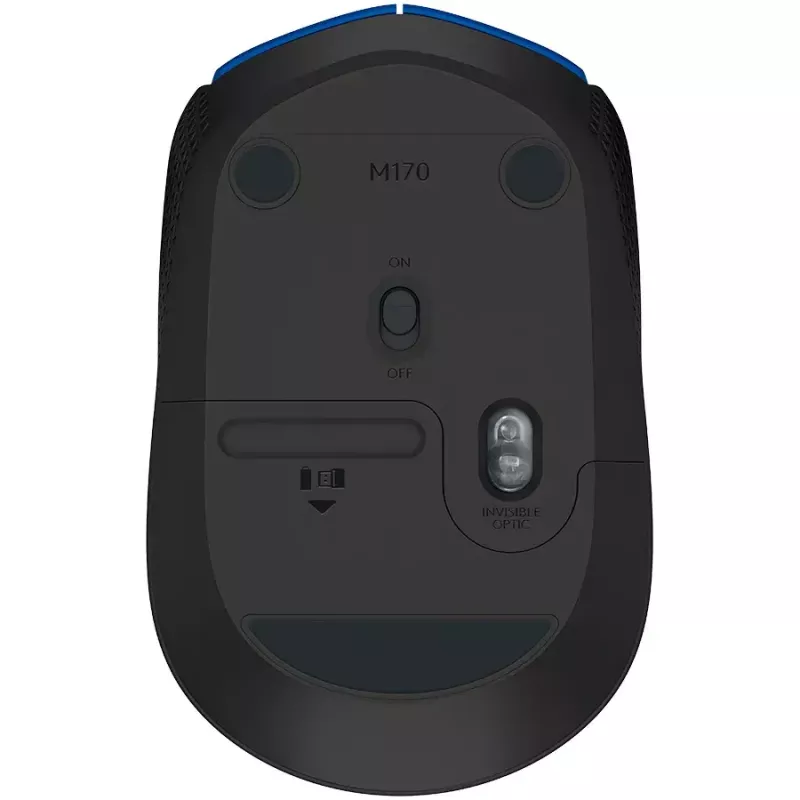 Logitech M171 mysz RF Bezprzewodowa Optyczna 1000 DPI, niebieska