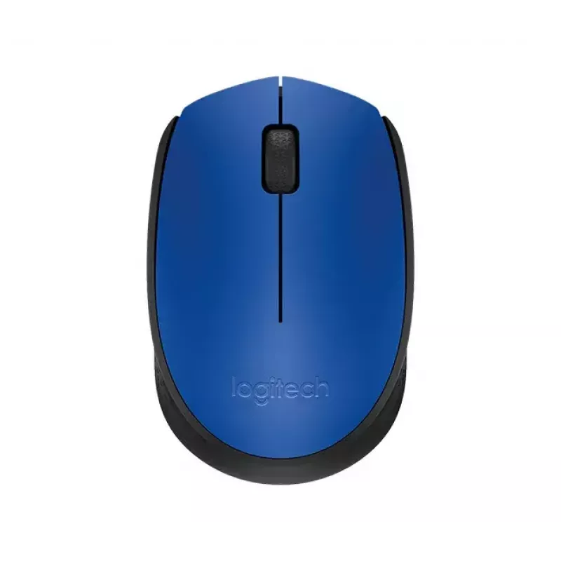 Logitech M171 mysz RF Bezprzewodowa Optyczna 1000 DPI, niebieska