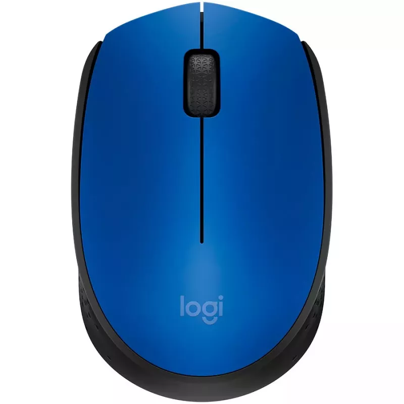 Logitech M171 mysz RF Bezprzewodowa Optyczna 1000 DPI, niebieska