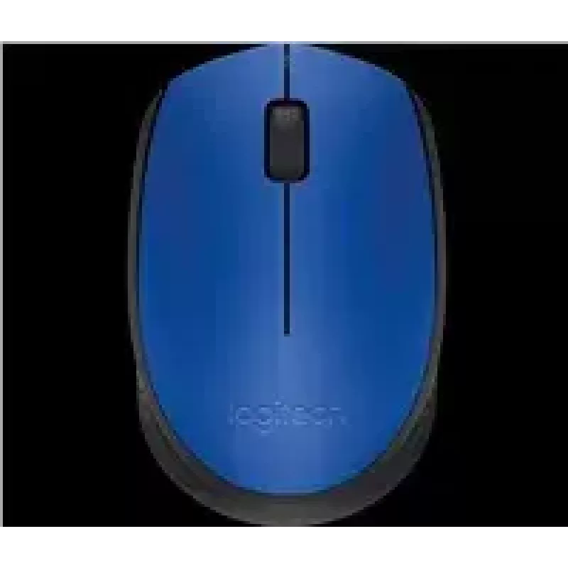 Logitech M171 mysz RF Bezprzewodowa Optyczna 1000 DPI, niebieska