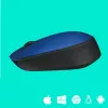 Logitech M171 mysz RF Bezprzewodowa Optyczna 1000 DPI, niebieska