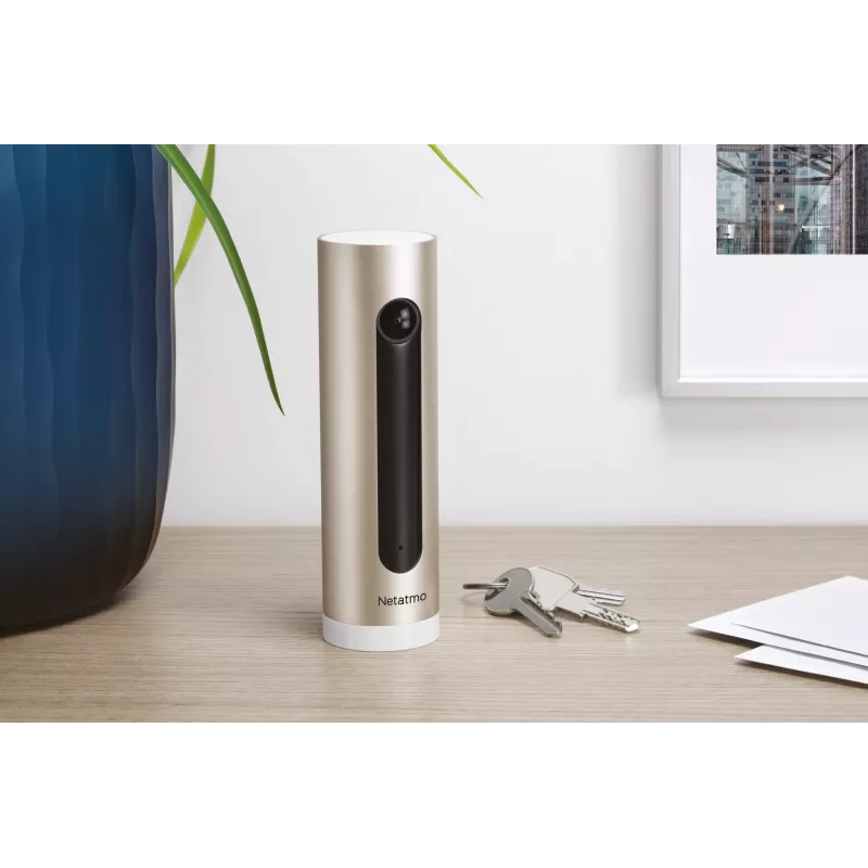 Kamera IP Netatmo Welcome do użytku wewnętrznego 1920 x 1080 pikseli, na biurko
