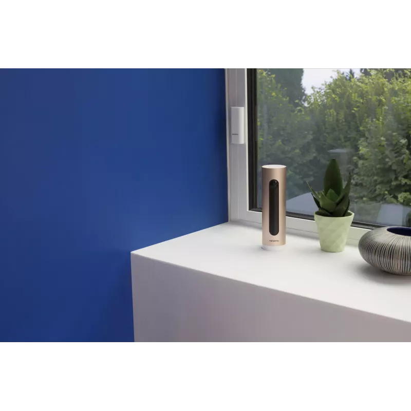 Kamera IP Netatmo Welcome do użytku wewnętrznego 1920 x 1080 pikseli, na biurko
