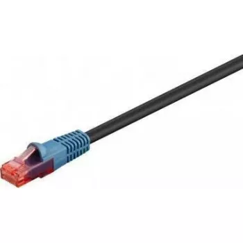Kabel sieciowy GOOBAY Cat6 U/UTP czarny 60 m z pozłacanymi stykami RJ-45