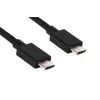 CLUB3D USB Gen2 Type C Video 4K60Hz, Data 10Gbps i Ładowanie 100W 1M M/F