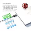 CLUB3D USB Gen2 Type C Video 4K60Hz, Data 10Gbps i Ładowanie 100W 1M M/F