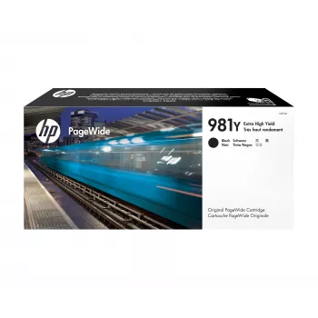 HP 981Y Extra High Yield Czarny Oryginalny PageWide Cartridge, czarny, 1 szt., 20000 stron