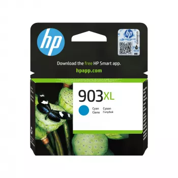 HP 903XL High Yield Cyan Oryginalny wkład atramentowy, Cyan, 1 szt., 750 stron
