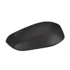 Bezprzewodowa mysz optyczna Logitech B170 RF, oburęczna, 3 przyciski, czarna, zasięg 10 m, bateria do 12 miesięcy
