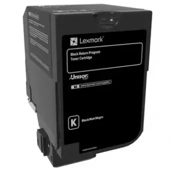 Wkład tonerowy Lexmark 74C20K0 1500 stron Czarny