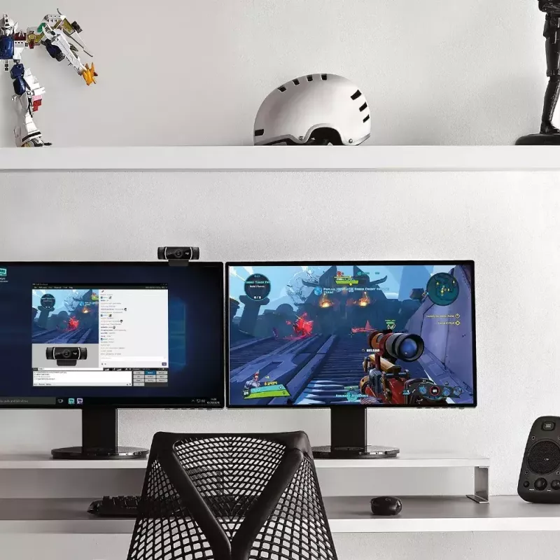 Logitech C922 1920 x 1080pixels USB Czarna kamera internetowa
