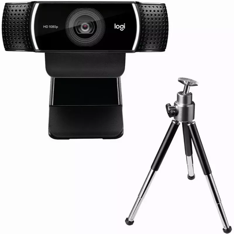 Logitech C922 1920 x 1080pixels USB Czarna kamera internetowa