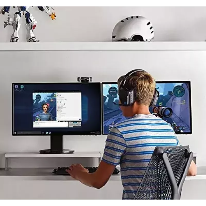 Logitech C922 1920 x 1080pixels USB Czarna kamera internetowa