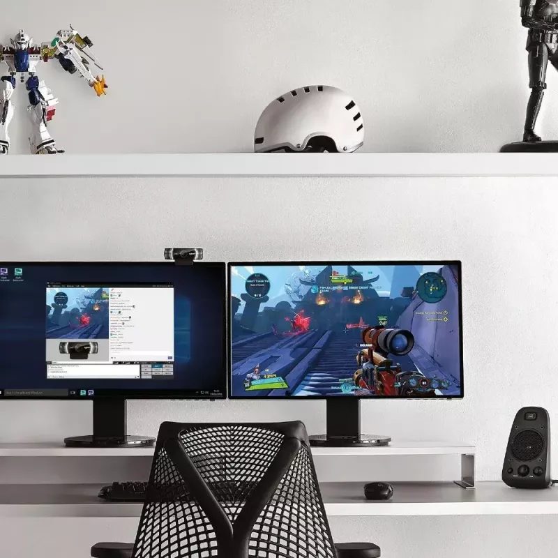 Logitech C922 1920 x 1080pixels USB Czarna kamera internetowa