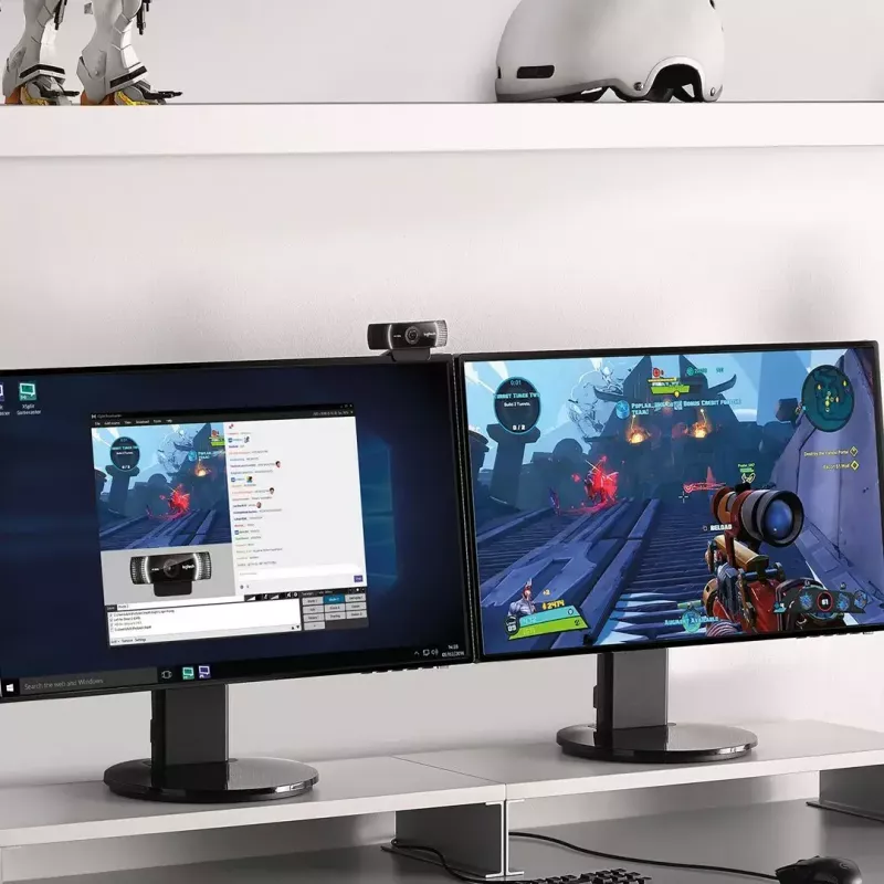 Logitech C922 1920 x 1080pixels USB Czarna kamera internetowa