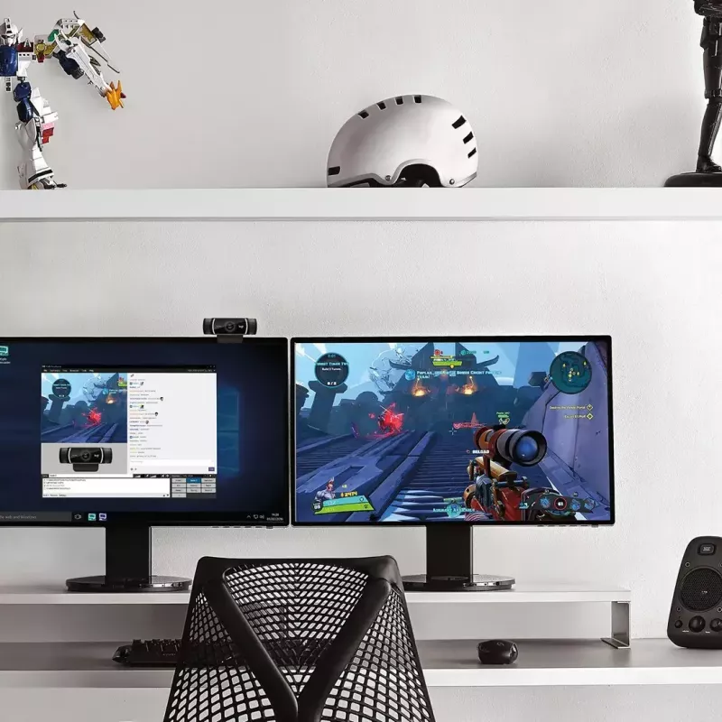 Logitech C922 1920 x 1080pixels USB Czarna kamera internetowa
