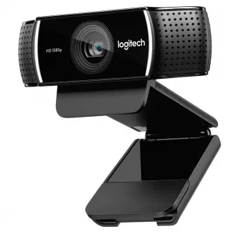 Logitech C922 1920 x 1080pixels USB Czarna kamera internetowa