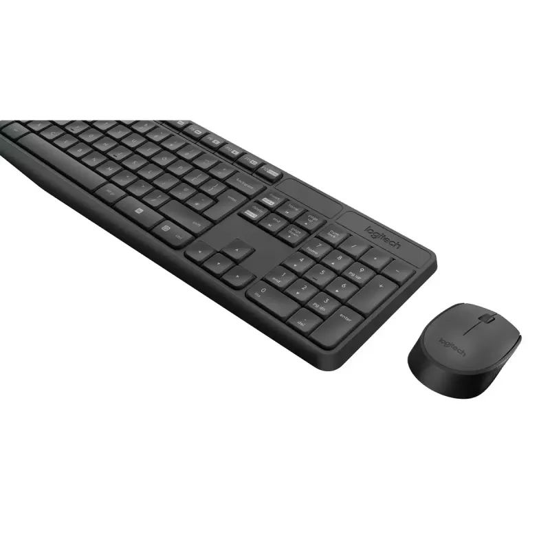 Zestaw bezprzewodowej klawiatury i myszy Logitech MK235