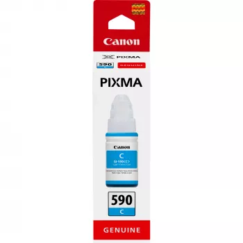 Canon GI-590 Butelka z tuszem cyjanowym, Canon, Cyjan, 70 ml, Japonia, 1 szt.