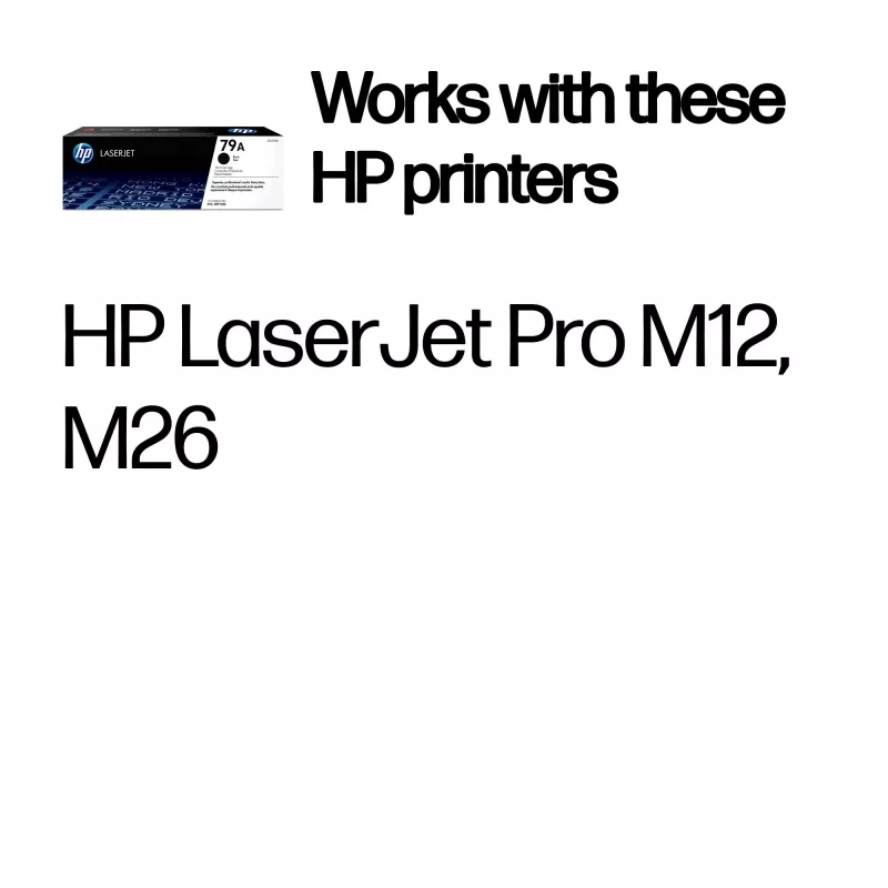Toner HP 79A Black Original LaserJet 1000 stron Czarny