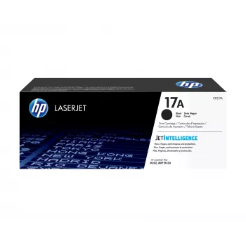 HP 17A Czarny Oryginalny wkład do drukarki LaserJet, 1600 stron, czarny, 1 szt.
