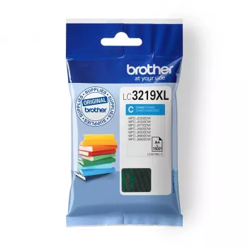 Brother LC3219XLC kaseta z tuszem 1 szt. oryginalna wysoka wydajność (XL) cyjan