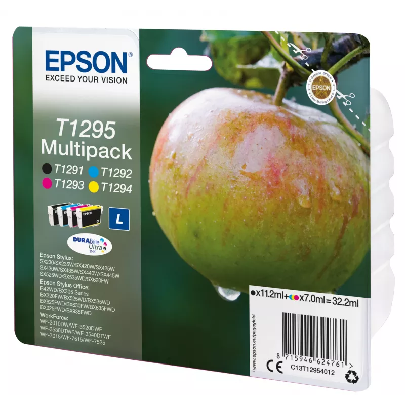 wkład atramentowy Epson Multipack T1295 Czarny cyjan magenta żółty