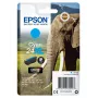 Epson Elephant pojedyncze opakowanie Cyjan 24XL Claria Photo HD tusz