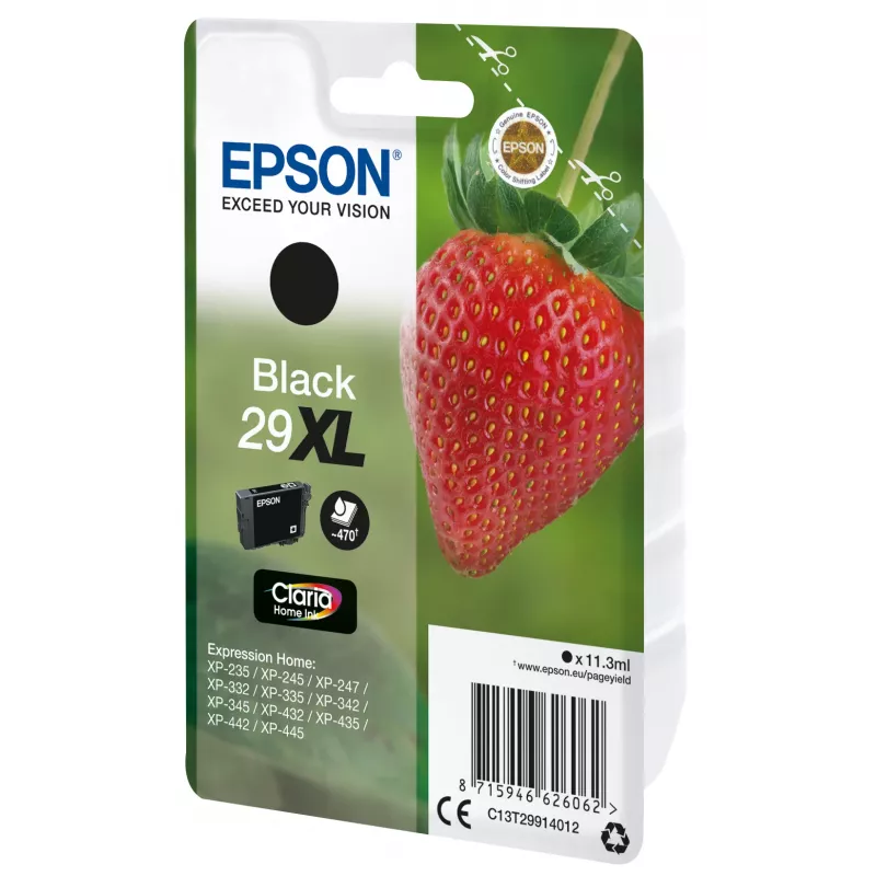 Wkład atramentowy Epson Singlepack Czarny 29XL Claria Home wkład atramentowy Czarny