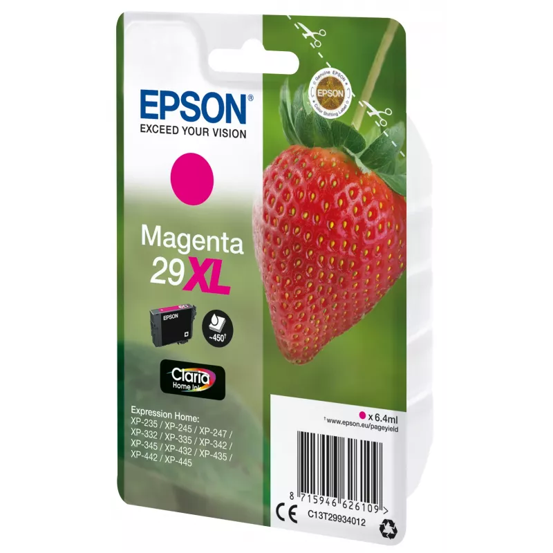 Tusz Epson Pojedynczy Magenta 29XL Claria Home