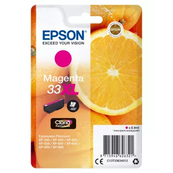 Wkład Epson 33XL magenta 650 stron C13T33634012