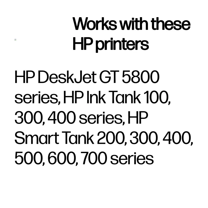 HP GT52 Cyjan Oryginalna butelka z tuszem