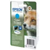 Epson Fox Singlepack cyjan T1282 DURABrite Ultra Ink, cyjan, 3,5 ml, 1 szt., 260 stron