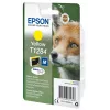 Epson Fox Singlepack żółty T1284 DURABrite Ultra Ink, żółty, atrament pigmentowy, 3.5 ml, 1 szt., 260 stron