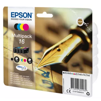 Zestaw wkładów Epson Ink C13T16264012 Multipack BK,C,M,Y