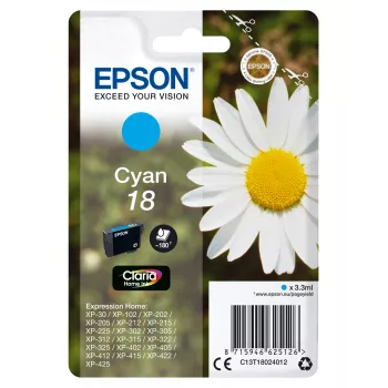 Epson Daisy Singlepack cyjan 18 Claria Home Ink