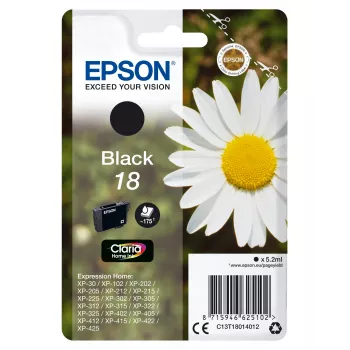 Epson Daisy Singlepack Czarny 18 Claria Home tusz