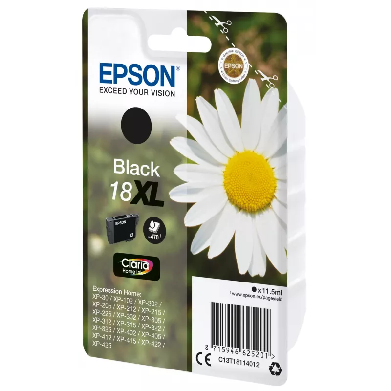 Epson Daisy Singlepack czarny 18XL Claria Home Ink