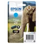 Epson Elephant Singlepack Cyjan 24 Claria Photo HD atrament, standardowa wydajność, cyjan, atrament barwnikowy, 4.6 ml, 1 szt., 360 stron