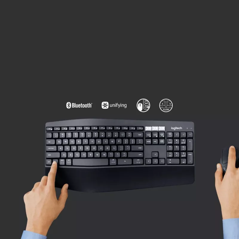 LOGITECH Wireless Combo Mk850 Performance 2.4GHz - Qwertz Niemiecki
