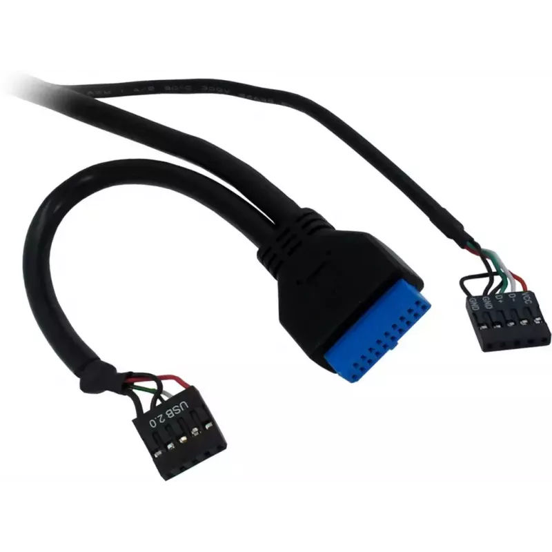 Czytnik kart Inter-Tech CI-01 USB 3.2 Gen 1 wewnętrzny czarny
