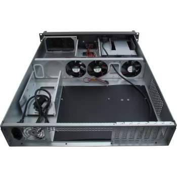 Obudowa serwerowa Inter-Tech IPC 2U-2098-SL Rack czarna
